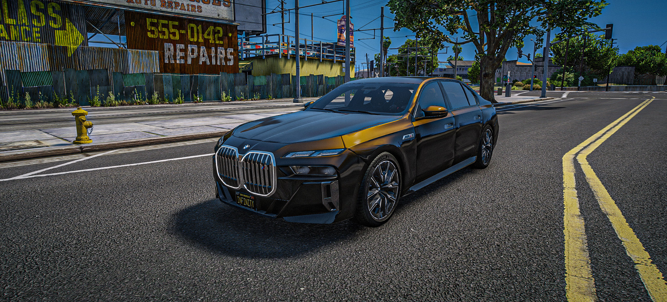 Infinity Vehicle BMW i7 M70
