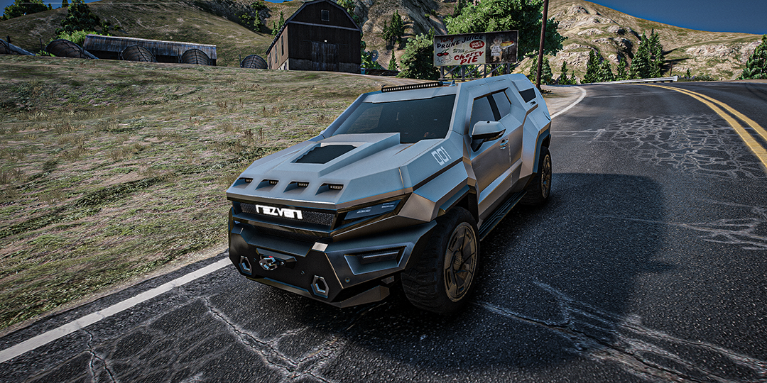 Infinity Vehicle Rezvani TANK | Only Gang